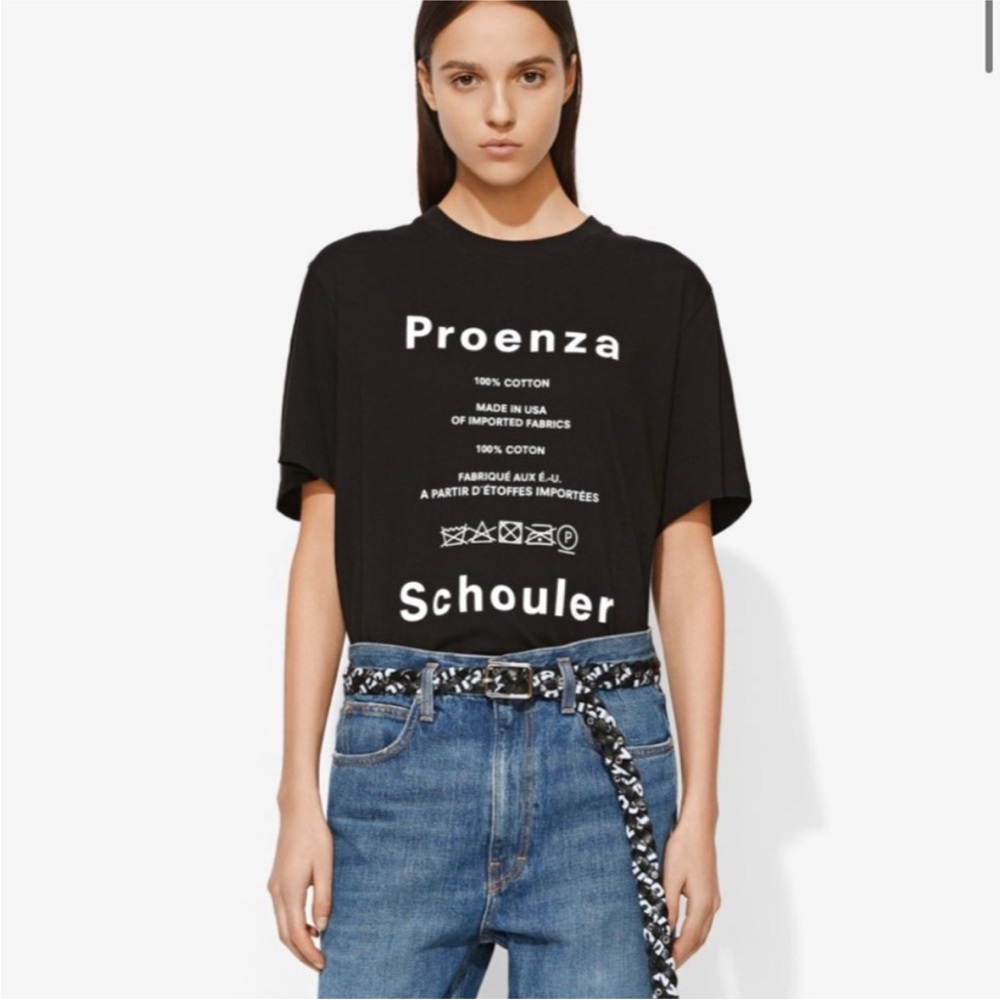Proenza schooler logo tee